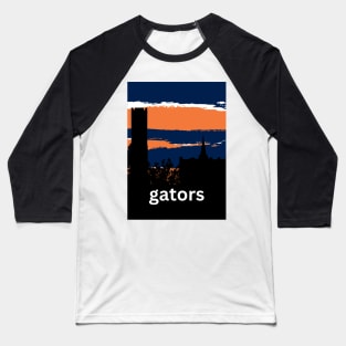 Gators University of Florida Century Tower - updated design Baseball T-Shirt